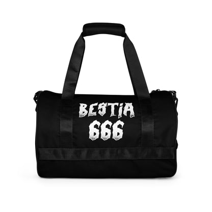 Bestia 666 maleta de gimnasio con estampados