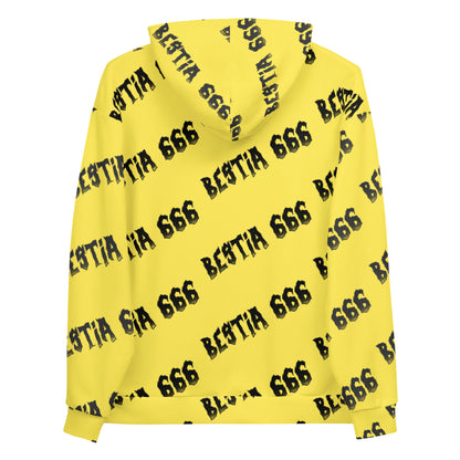 Sublimated Bestia 666 Unisex Hoodie