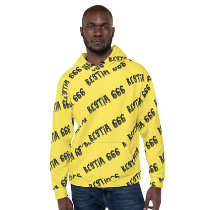 Sublimated Bestia 666 Unisex Hoodie